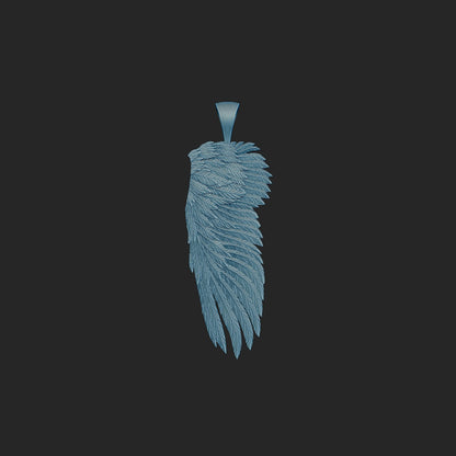Recreated Headdress Tattoo Pendant