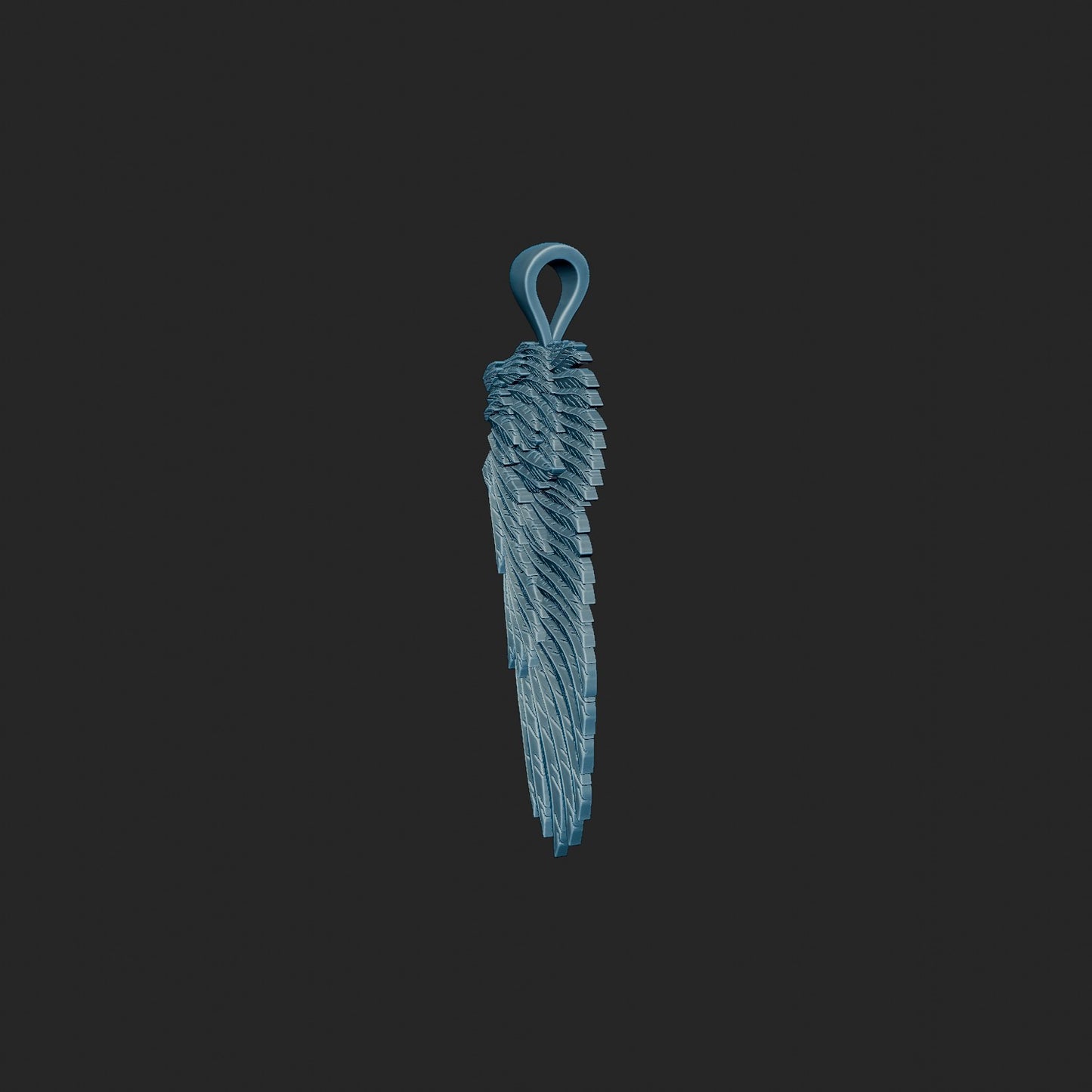 Recreated Headdress Tattoo Pendant