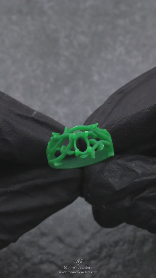 3d Printed Branch Style Ring