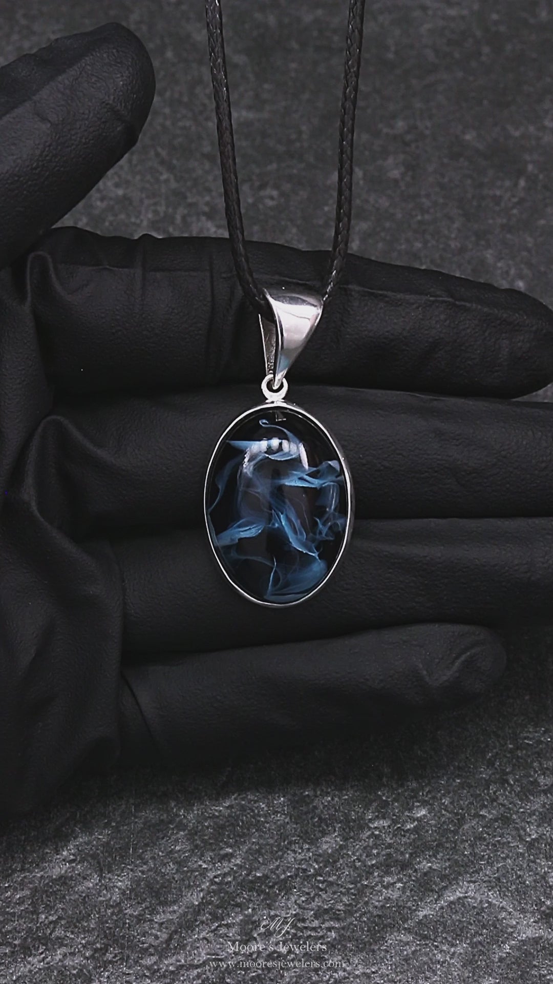 【BLACKPURPLE】Renin stone cubic chain necklace silver 50cm BLACKPURPLE】Renin stone cubic chain necklace silver 50cm