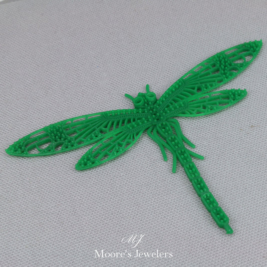 3d Printed Dragonfly Brooch