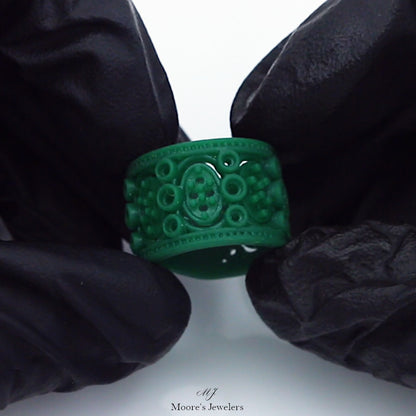Gent's Multi Gemstone Ring 3d Print