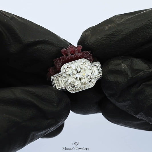 Milled Custom Made Wedding Band