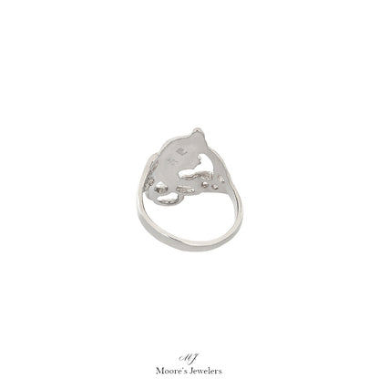 925 Sterling Silver Mystic Lady Ring